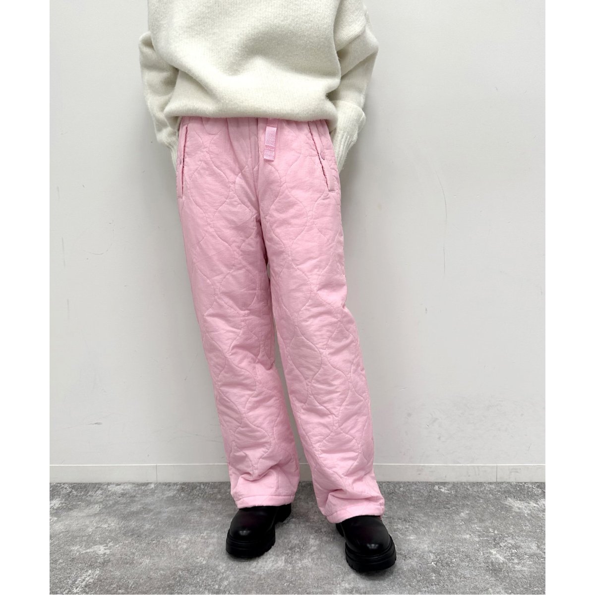エアーナイロンキルトスノーパンツ | ユー バイ スピック＆スパン(U by
