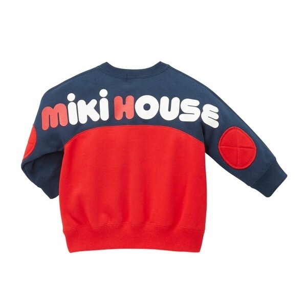 ミキハウス】 バックロゴトレーナー | ミキハウス(miki HOUSE