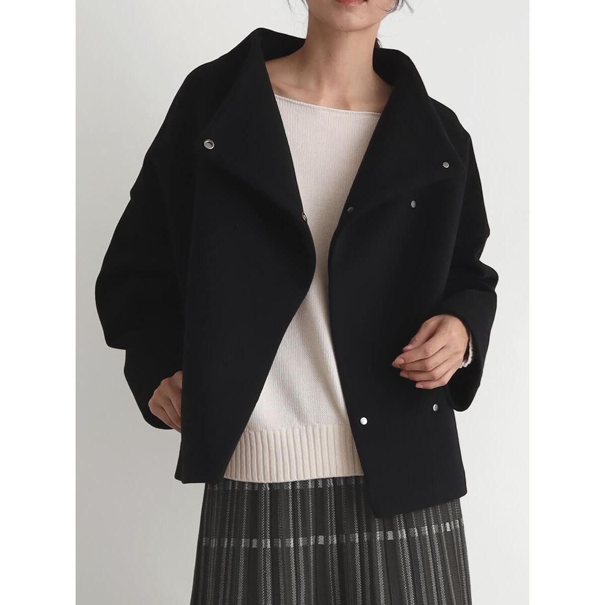 スタンドカラーショートウールコート | クローブ(CLOVE) | マルイ