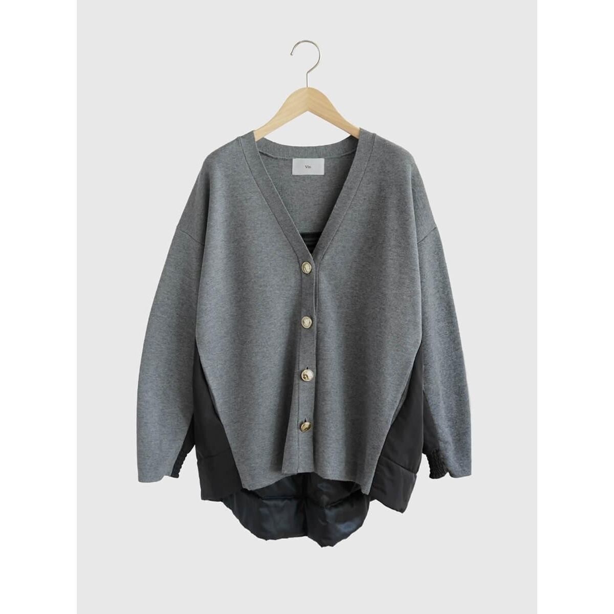 異素材ドッキングニットジャケット | ヴァン(Vin) | マルイウェブチャネル