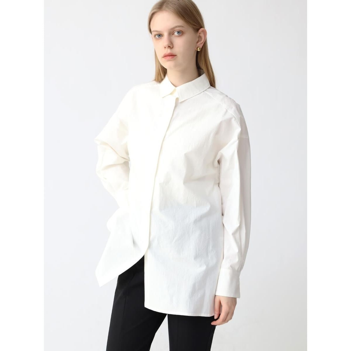 プリーツラッフルブラウス | アルアバイル(allureville) | マルイ