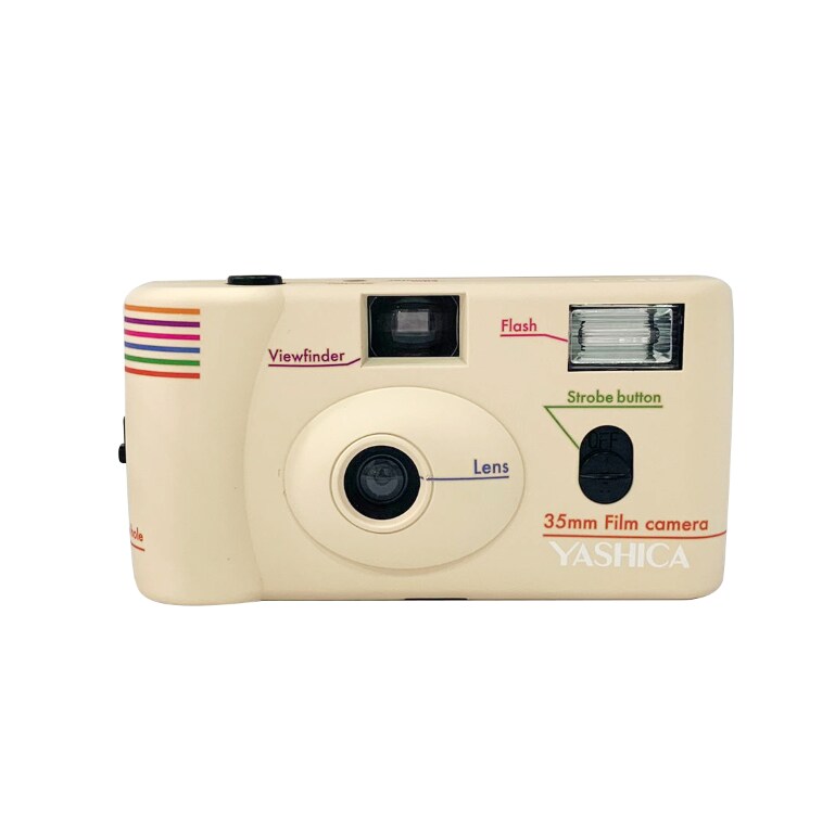 MF-1コンパクトフィルムカメラ24枚撮りカラーフィルム付き | ヤシカ