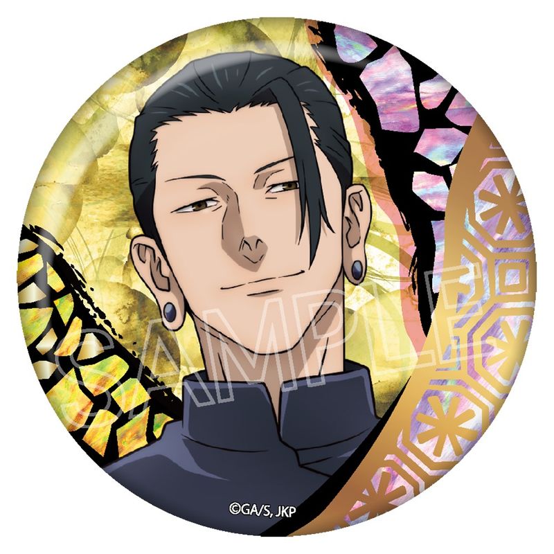 呪術廻戦_螺鈿風シリーズ 箔押し缶バッジ Vol.3 夏油傑B | colleize