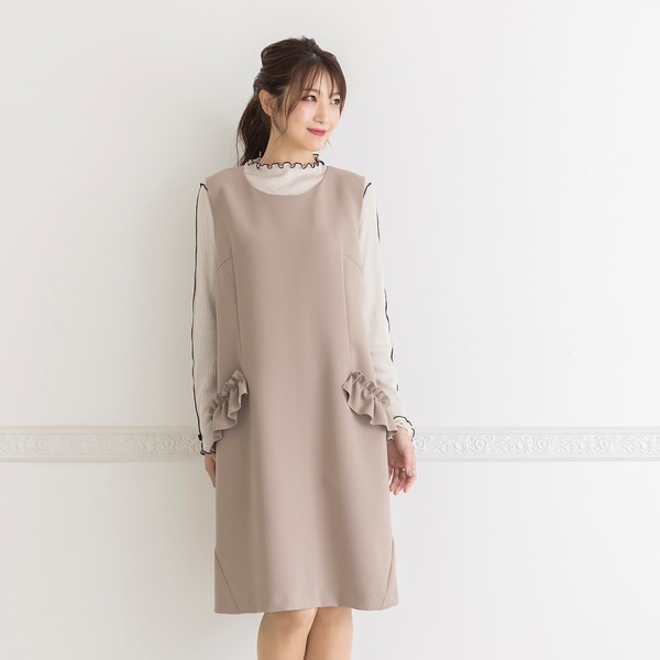 フリルポケットジャンパースカート | ローズティアラ(Rose Tiara