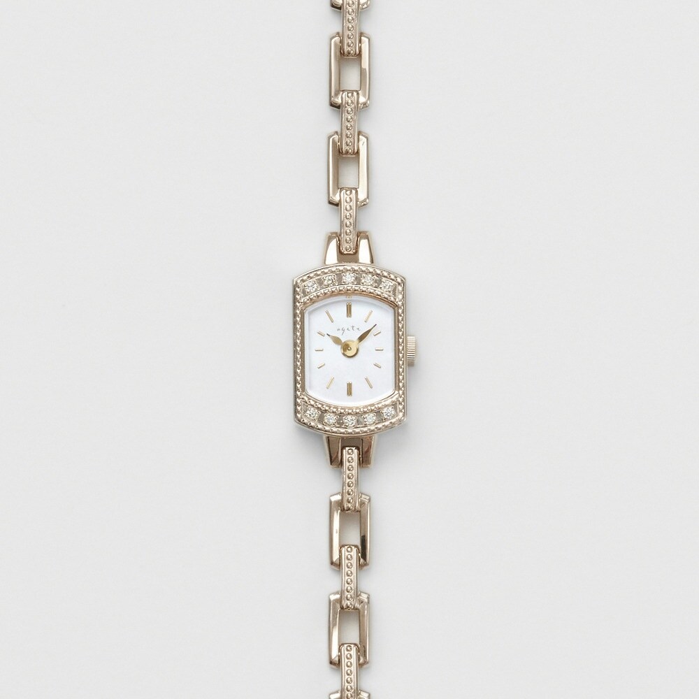 スクエアフェイスウォッチ | アガット(agete) | マルイウェブチャネル