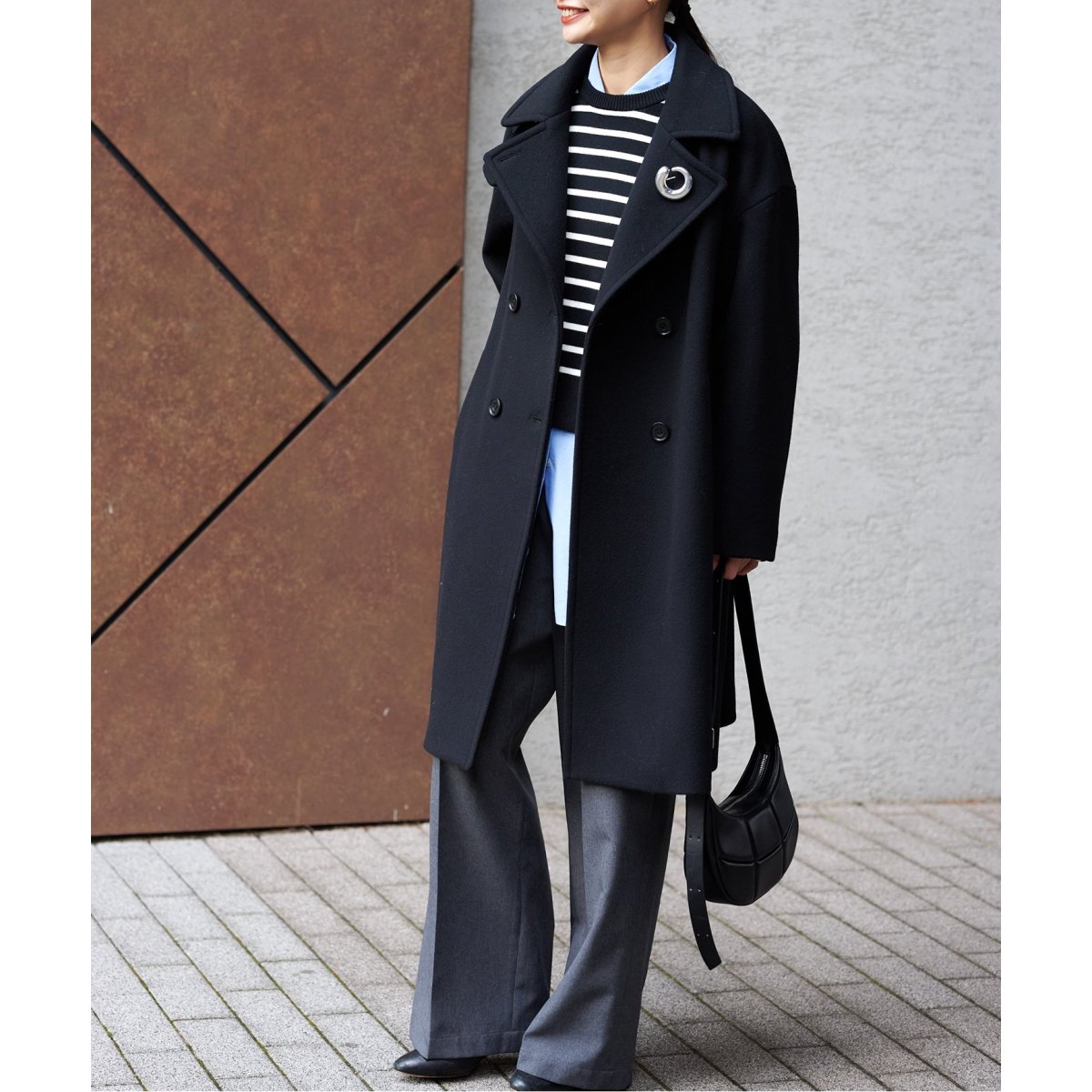 スーパー140ビーバーダブルロングコート | ジャーナルスタンダード