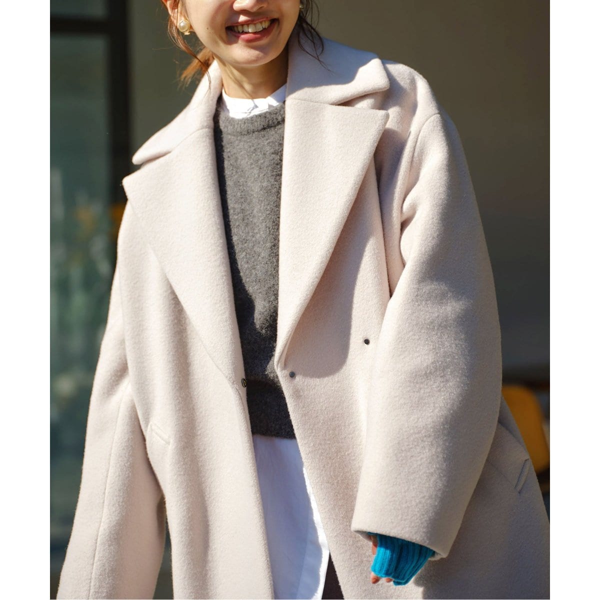 super140 ウールコクーンショートコート | イエナ(IENA) | マルイ