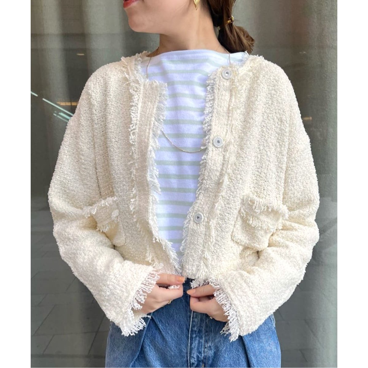 ツイードニットジャケット | イエナ(IENA) | マルイウェブチャネル