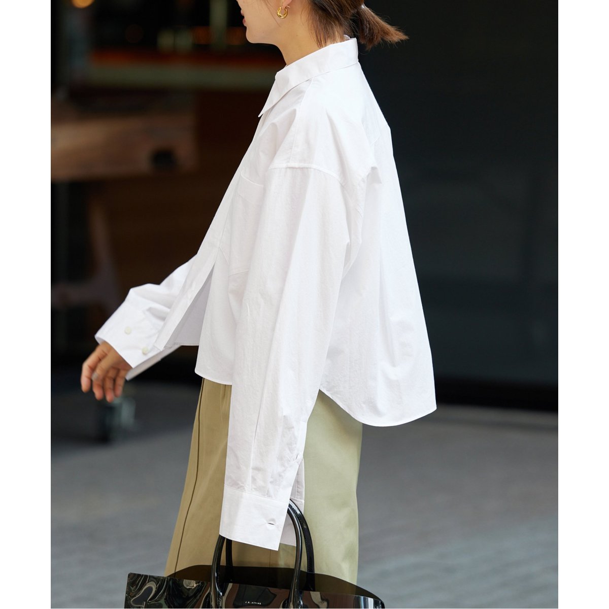 追加》タイプライタークロップドシャツ | イエナ(IENA) | マルイウェブ