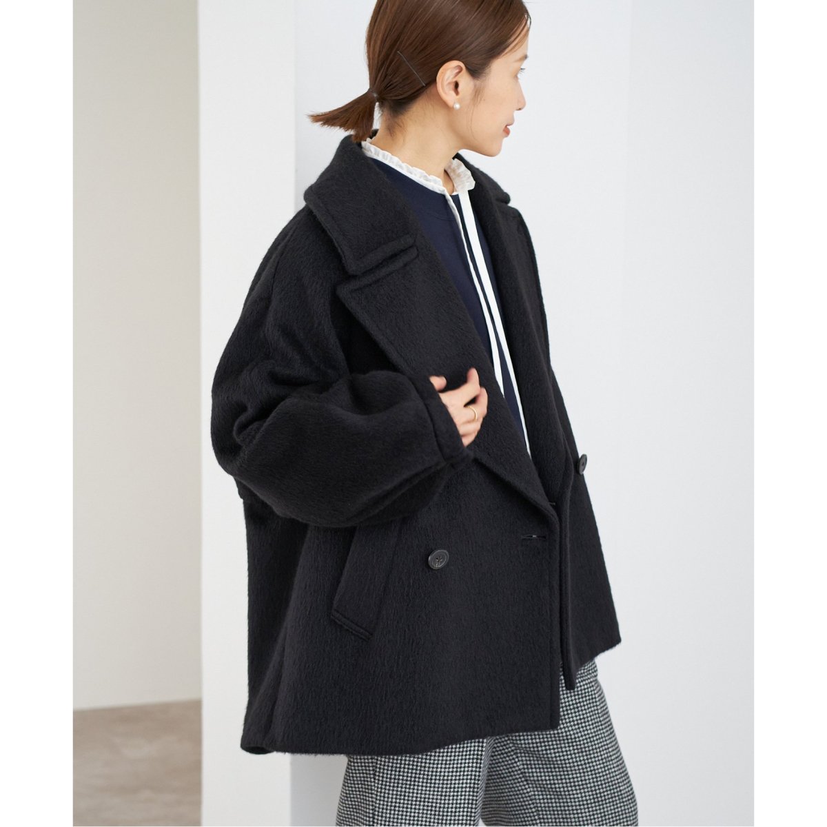 モヘヤミックスシャギーショートコート | イエナ(IENA) | マルイウェブ