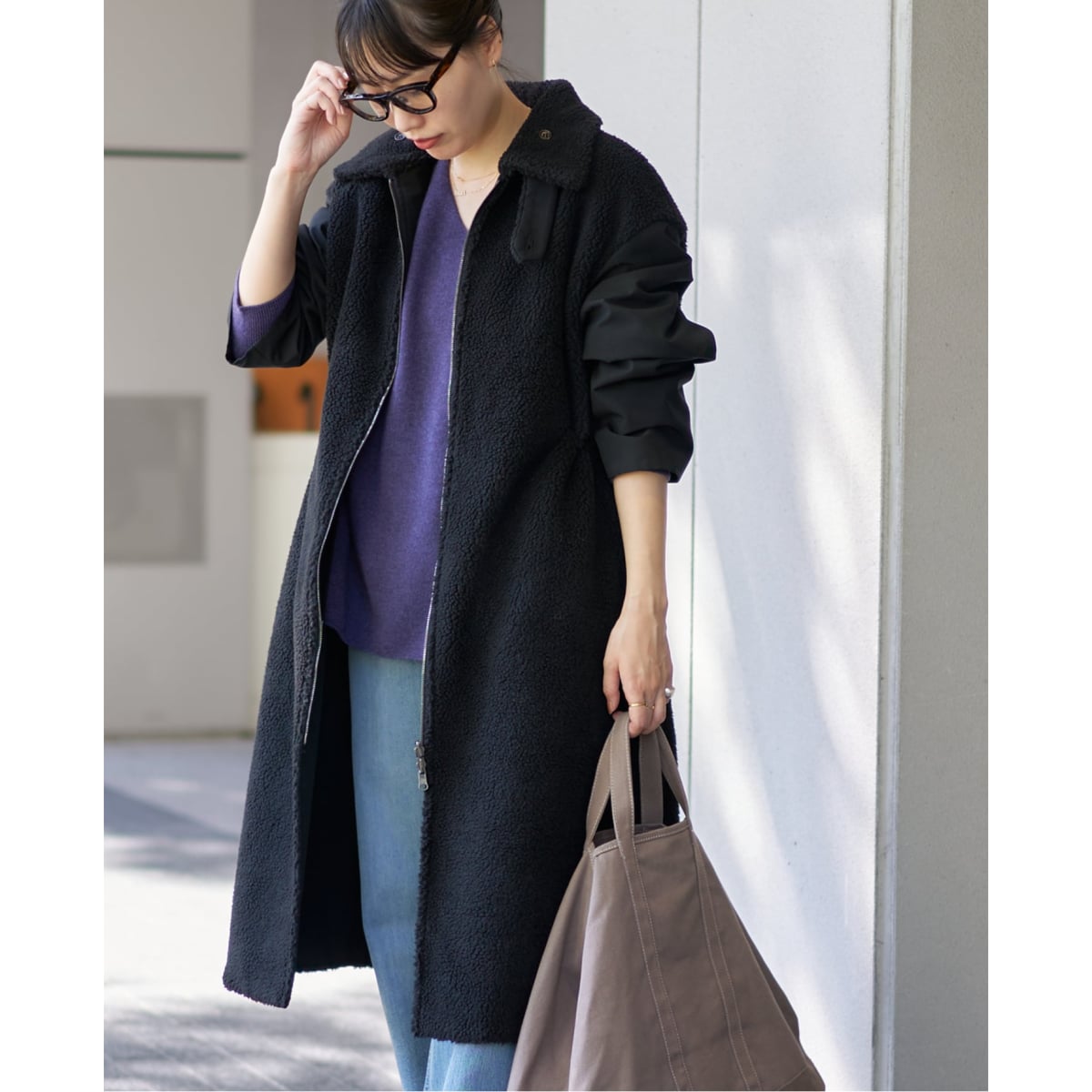 VACHEMENT/ヴァシュモン 別注 リバーシブルボアコート | イエナ(IENA