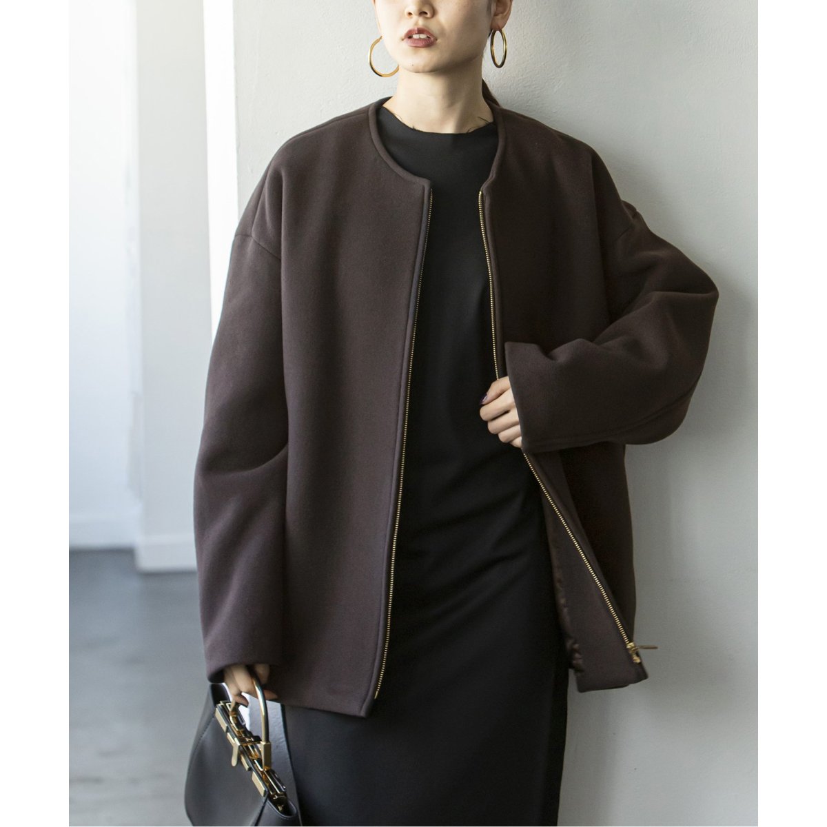 追加》MTRカラーレスジップショートコート | ノーブル(Noble) | マルイ