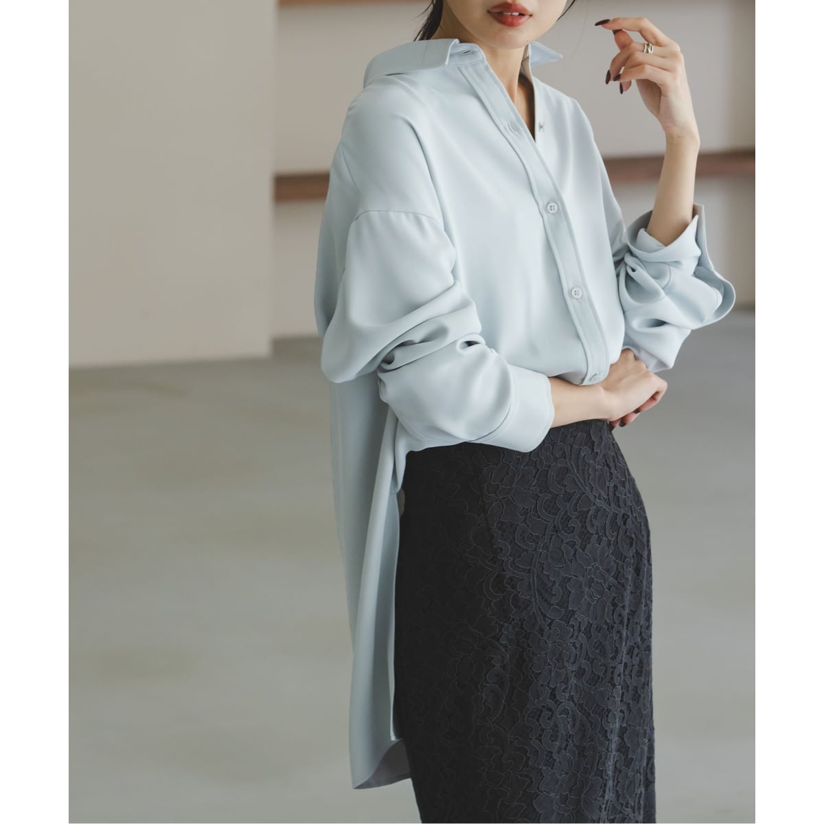 追加》シーズンカラープレーンシャツ14 | ノーブル(Noble) | マルイ