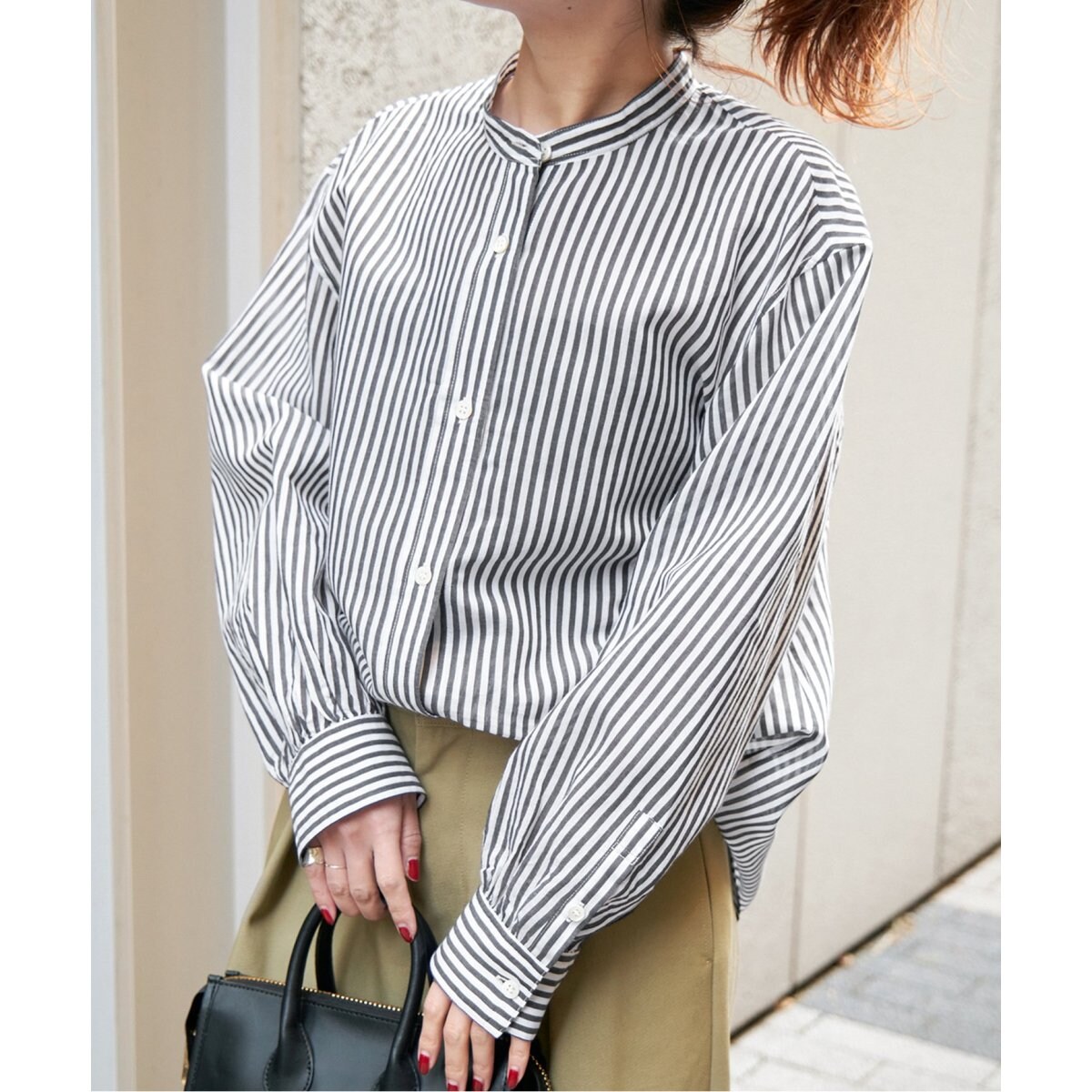 コットンシルクギャザーシャツ | スピック＆スパン(Spick and Span