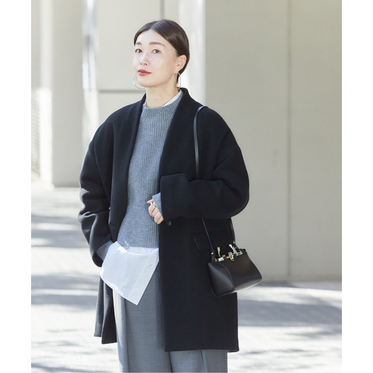 □SUPER140S/GIOLICAコクーンコート | ジャーナルスタンダード