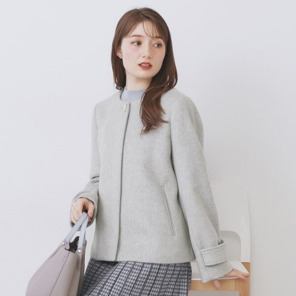 ノーカラーショートコート | インデックス(index) | マルイウェブチャネル