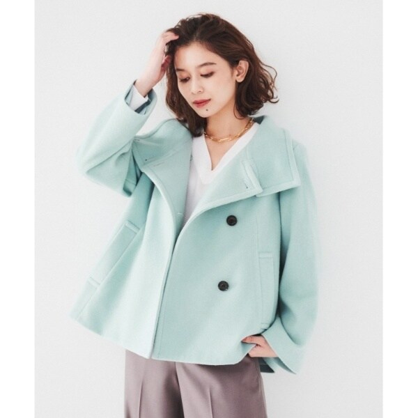 日本製】2WAYウールショートコート | アンタイトル(UNTITLED) | マルイ