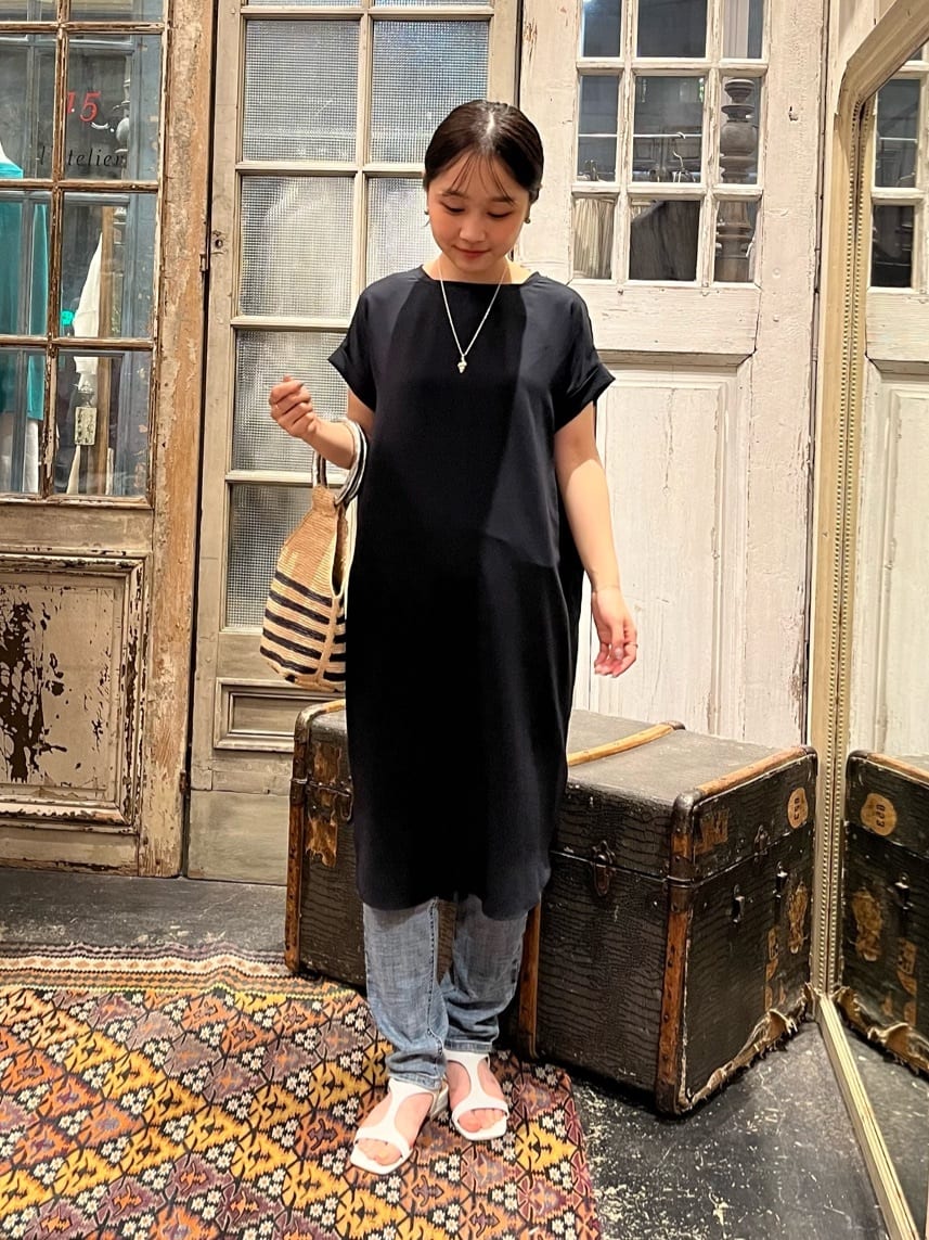 LIVETART》コクーンワンピース （ミニ丈・ひざ丈ワンピース