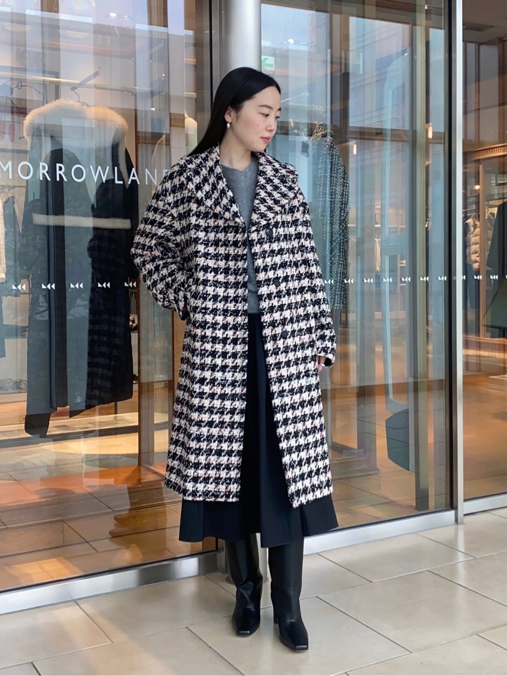 セール】 GANNI リサイクルラバー ロングブーツ （ブーツ（ロング丈