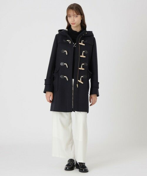 セール】 ツイルメルトンダッフルコート （その他アウター）｜BLUE