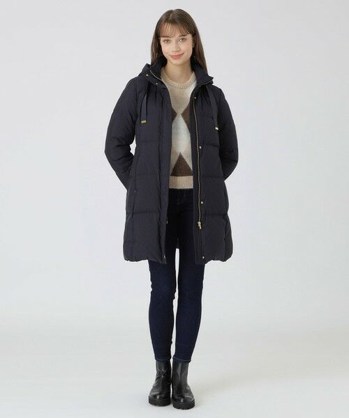 セール】 ハイマルチピーチタフタロングダウンコート （その他アウター