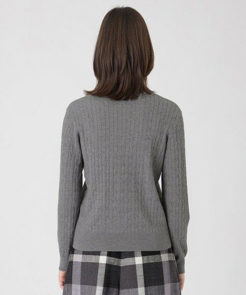 セール】 レーヨンストレッチケーブルニット （ニット・セーター