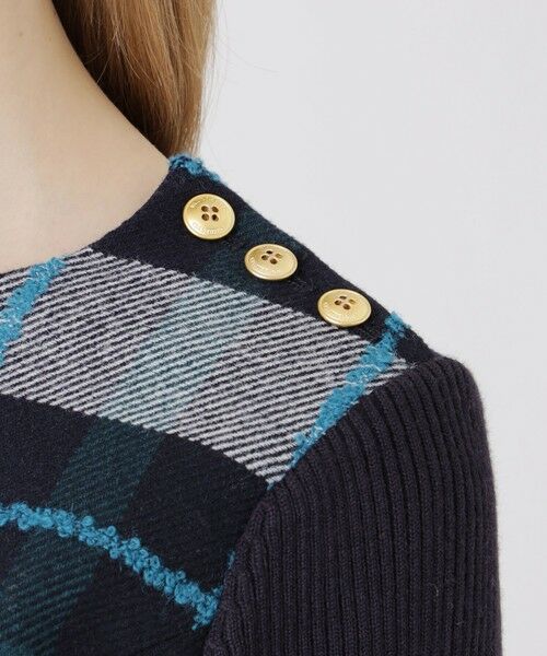 原宿本店限定】クレストブリッジチェックループヤーンツィード