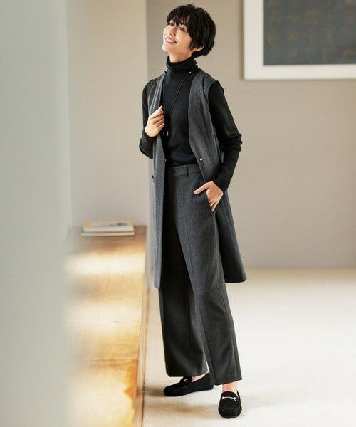 セール】 【洗濯機可】シークレットウォーム ジレ （ベスト）｜ANY