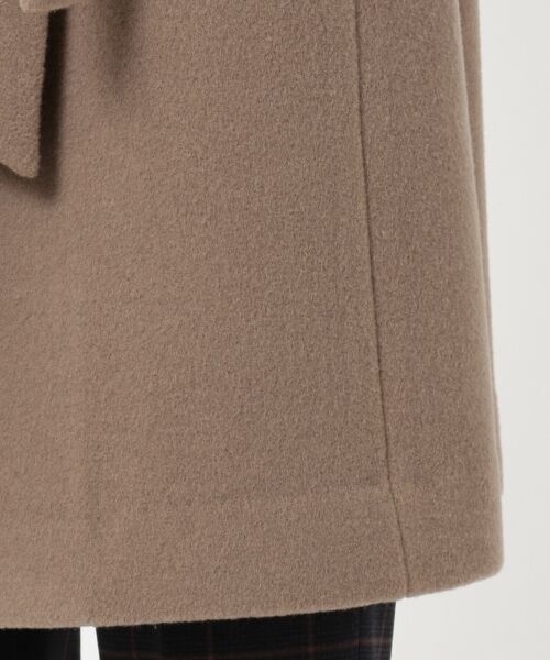 セール】 【2WAY】スーペリアファインウールモッサ ノーカラーコート