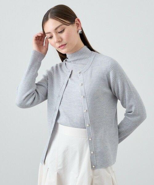 セール】 メリノウールクルーカーディガン （カーディガン・ボレロ