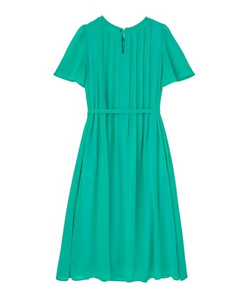 セール】 シフォンコンビタックワンピース （ロング・マキシ丈