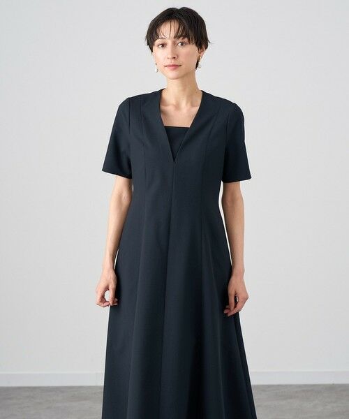 セール】 サッカーストレッチフレア ワンピース （ロング・マキシ丈