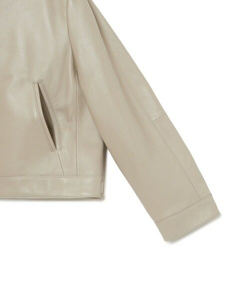 ラムレザーファスナーブルゾン （レザーブルゾン・ジャケット）｜ANAYI