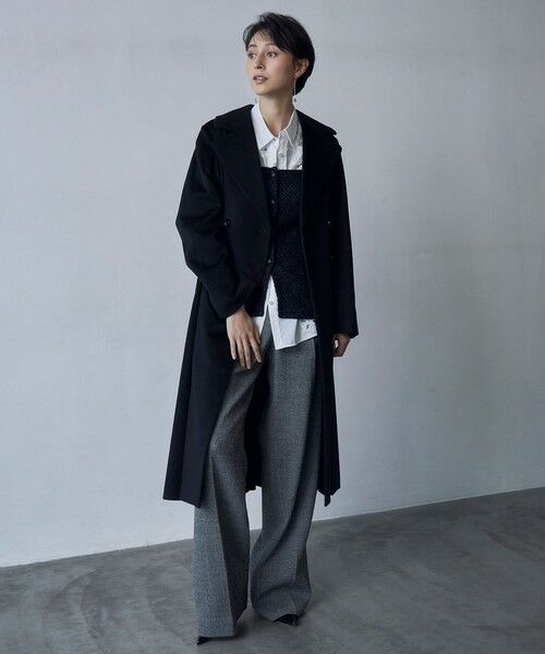 カシミヤドレストレンチコート （その他アウター）｜ANAYI / アナイ