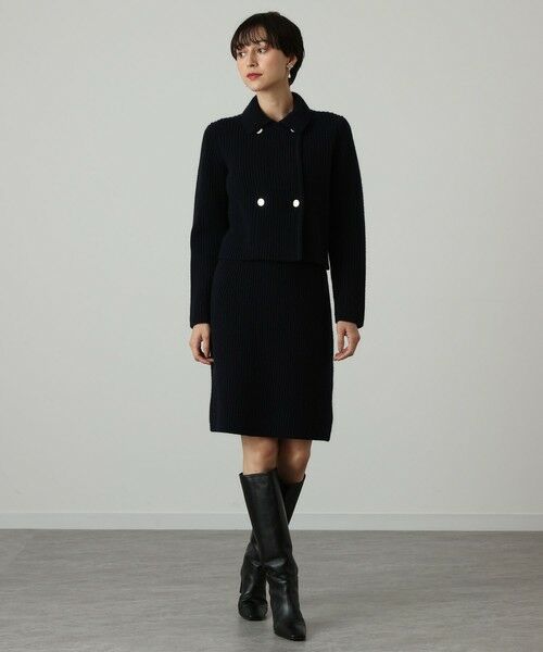 セール】 【セットアップ対応商品】スーパージロン襟付き カーディガン