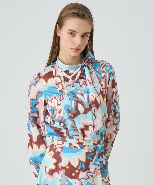 セール】 【セットアップ対応商品】アートフラワープリントサイド