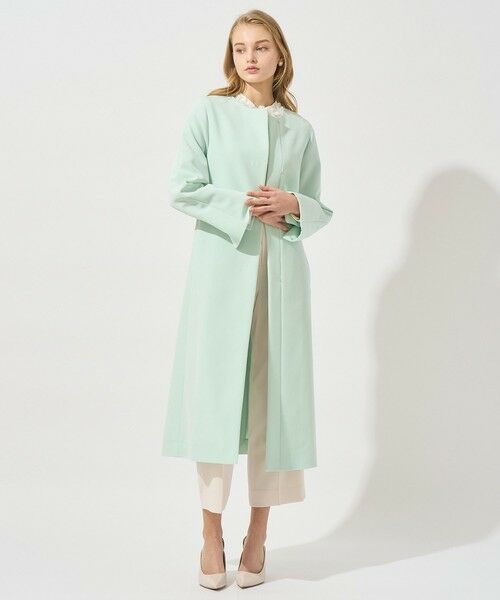 Eternal Line 2025】コンパクトストレッチノーカラーコート （その他