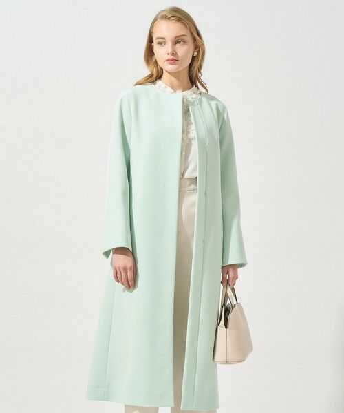 Eternal Line 2025】コンパクトストレッチノーカラーコート （その他