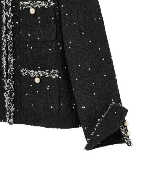 セール】 【Eternal Line 2025】ミニドットツイードノーカラー