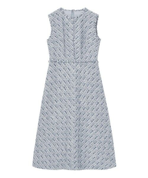 Eternal Line 2025】ミックスツイードフレア ワンピース （ミニ丈