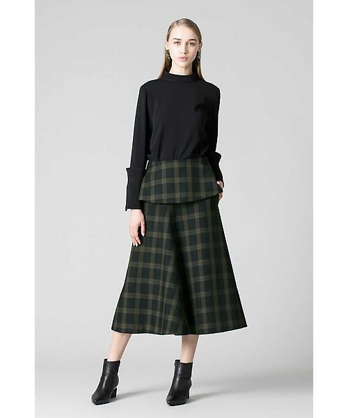 セール】 |VERY10月号掲載|ハイツイストスパンビッグカフブラウス