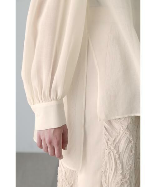 セール】 ◇ソフトオーガンジーブラウス （シャツ・ブラウス）｜ADORE