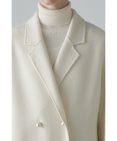 ◇ソリッドウールリバーロングコート （アウター）｜ADORE / アドーア