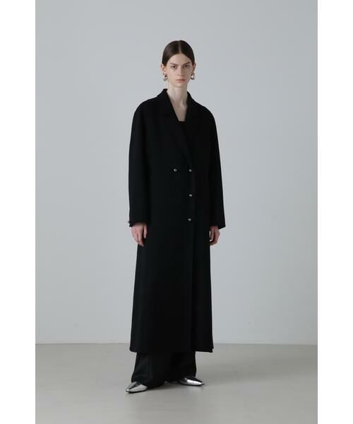 ◇ソリッドウールリバーロングコート （アウター）｜ADORE / アドーア