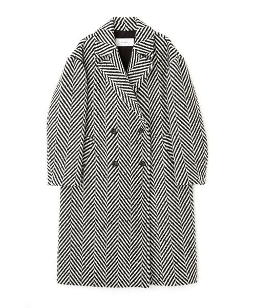 ビックヘリンボーンコート （アウター）｜ADORE / アドーア