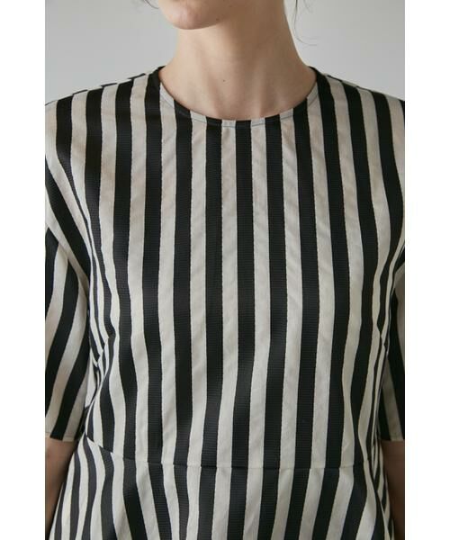 セール】 ◇オーガンザストライプブラウス （シャツ・ブラウス