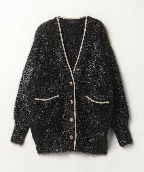 セール】 シャイニーフェザーカーディガン （カーディガン・ボレロ