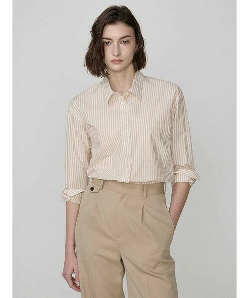 ロンドンストライプシャツ （シャツ・ブラウス）｜Aquascutum / アクア