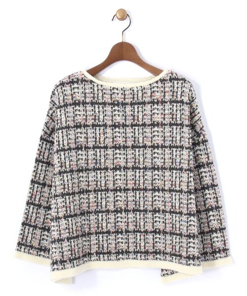 MIXツイードプルオーバー （ニット・セーター）｜BEARDSLEY