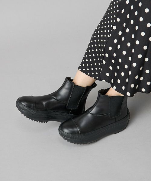 レザートレックサイドゴアブーツ （ブーツ（ロング丈））｜BEARDSLEY